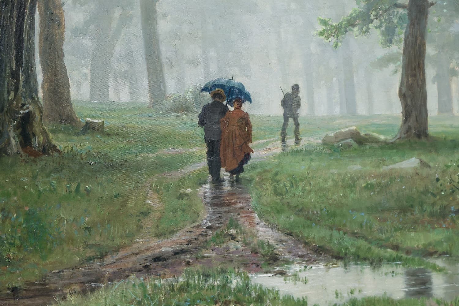 Дождь в дубовом лесу, 1891 – Иван Шишкин