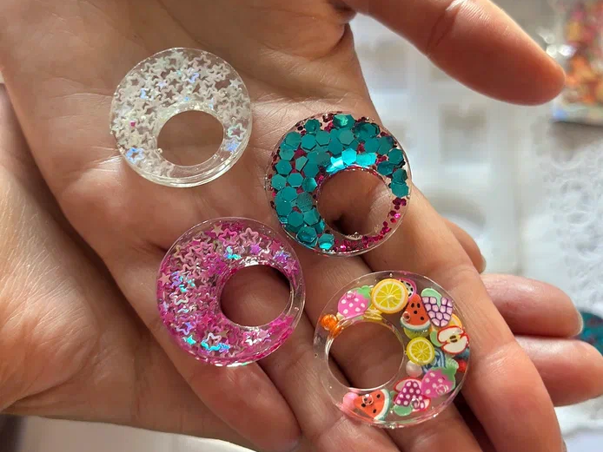 Украшения из эпоксидной смолы