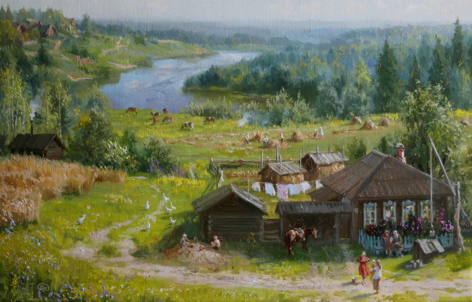 Песни о деревне