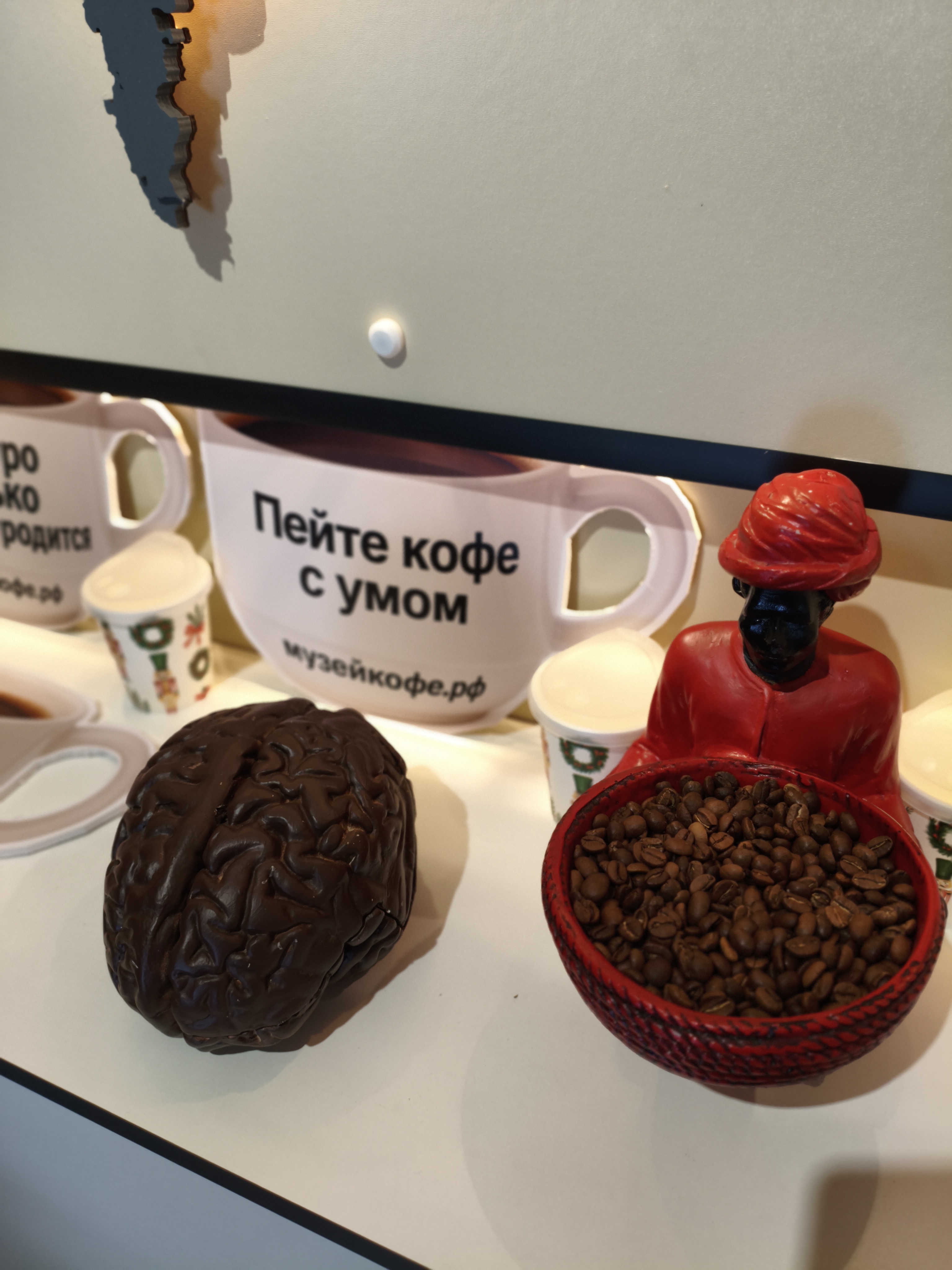 Экспозиция в Музее кофе