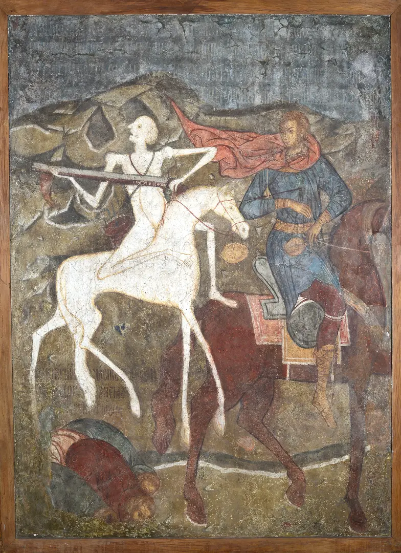 Калязин. Фрески затопленного монастыря