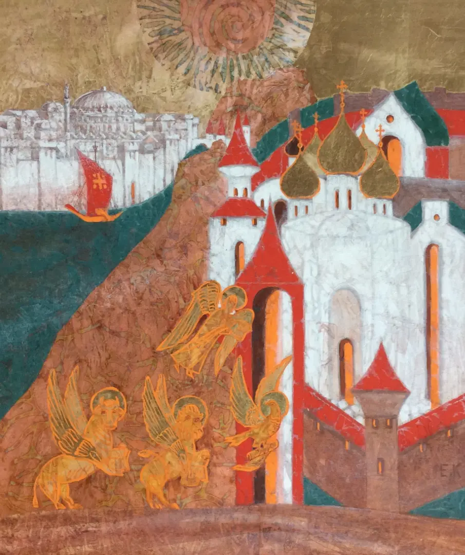 Краски времени. Живопись Елены Комаровой