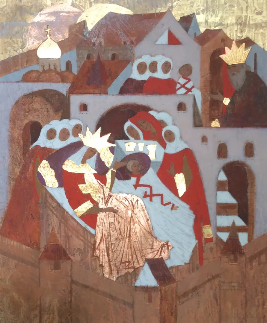 Краски времени. Живопись Елены Комаровой