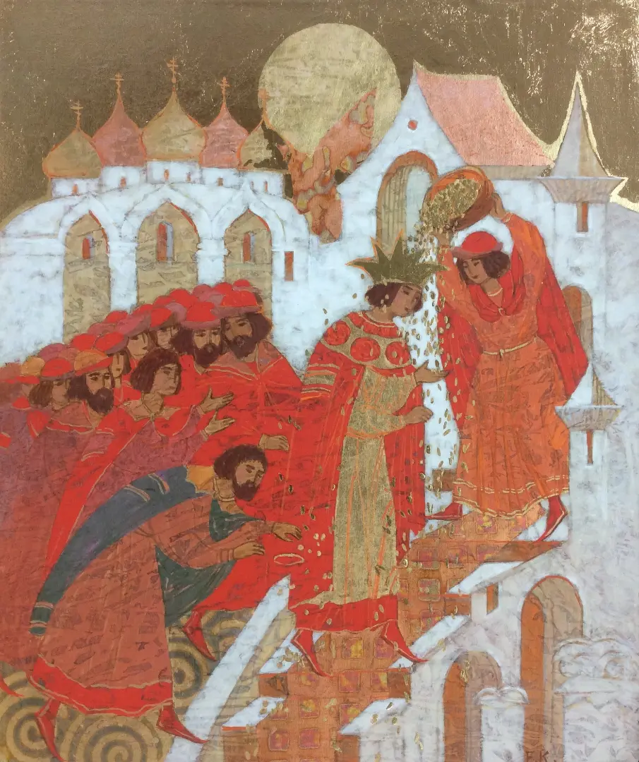 Краски времени. Живопись Елены Комаровой