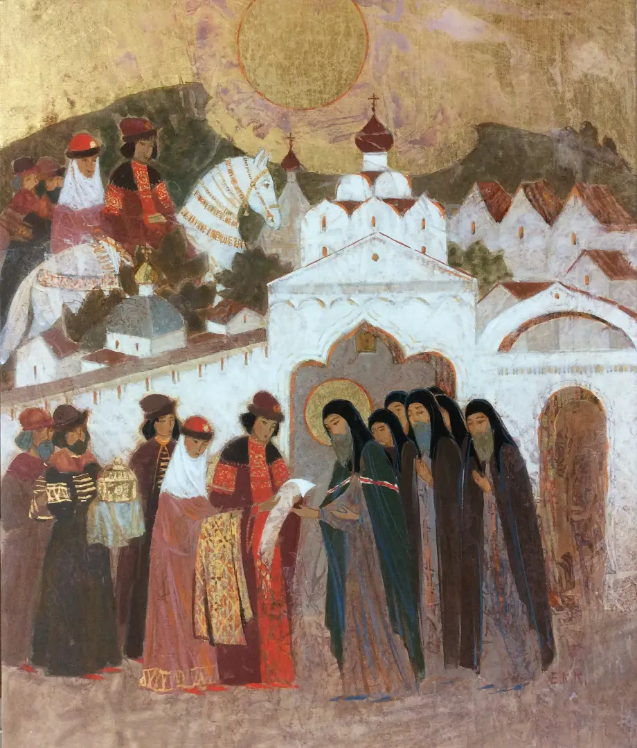 Краски времени. Живопись Елены Комаровой
