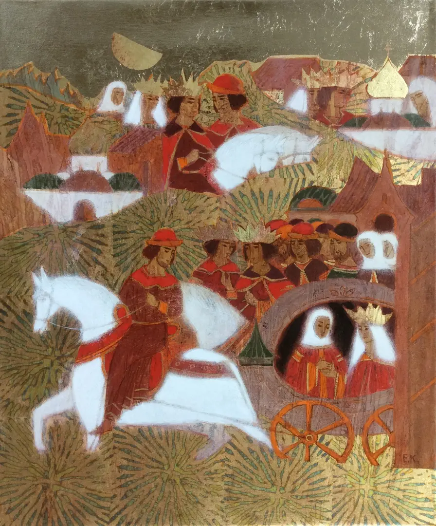 Краски времени. Живопись Елены Комаровой
