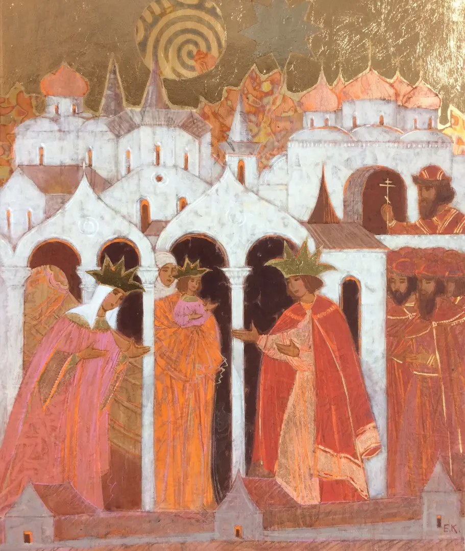 Краски времени. Живопись Елены Комаровой