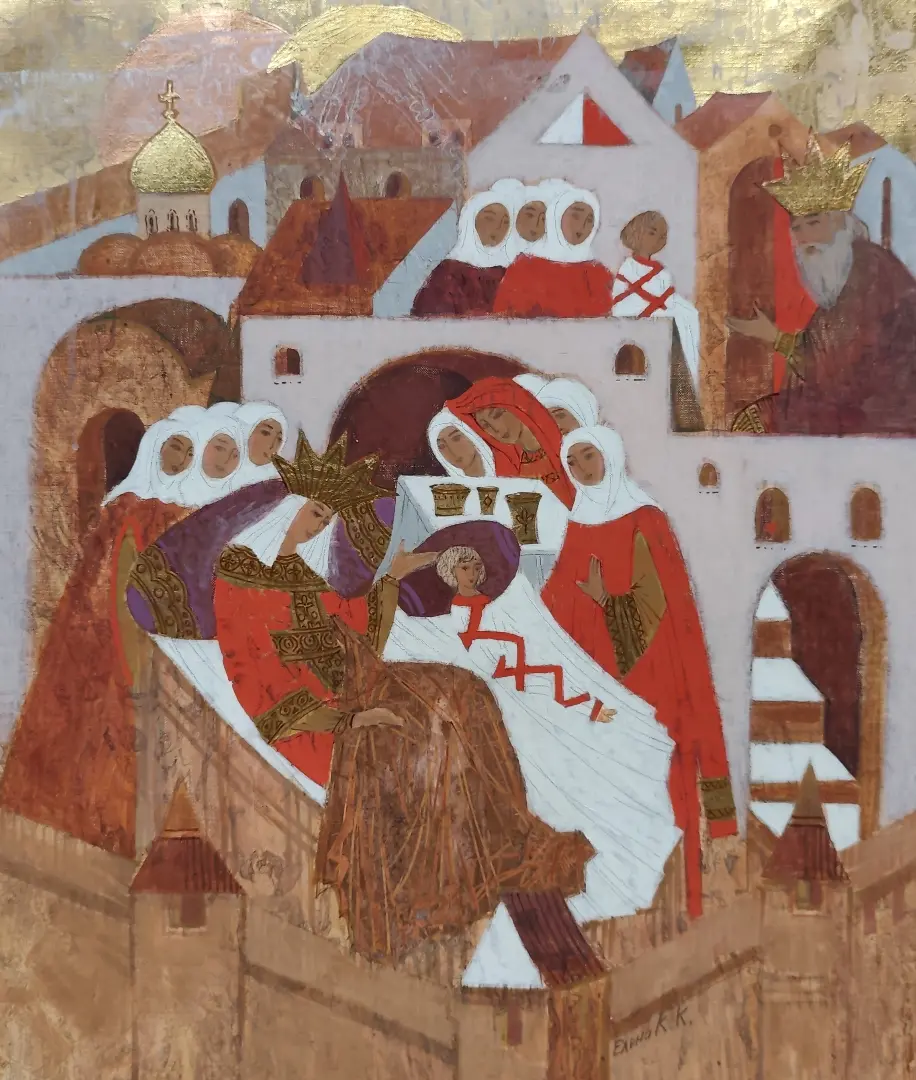 Краски времени. Живопись Елены Комаровой