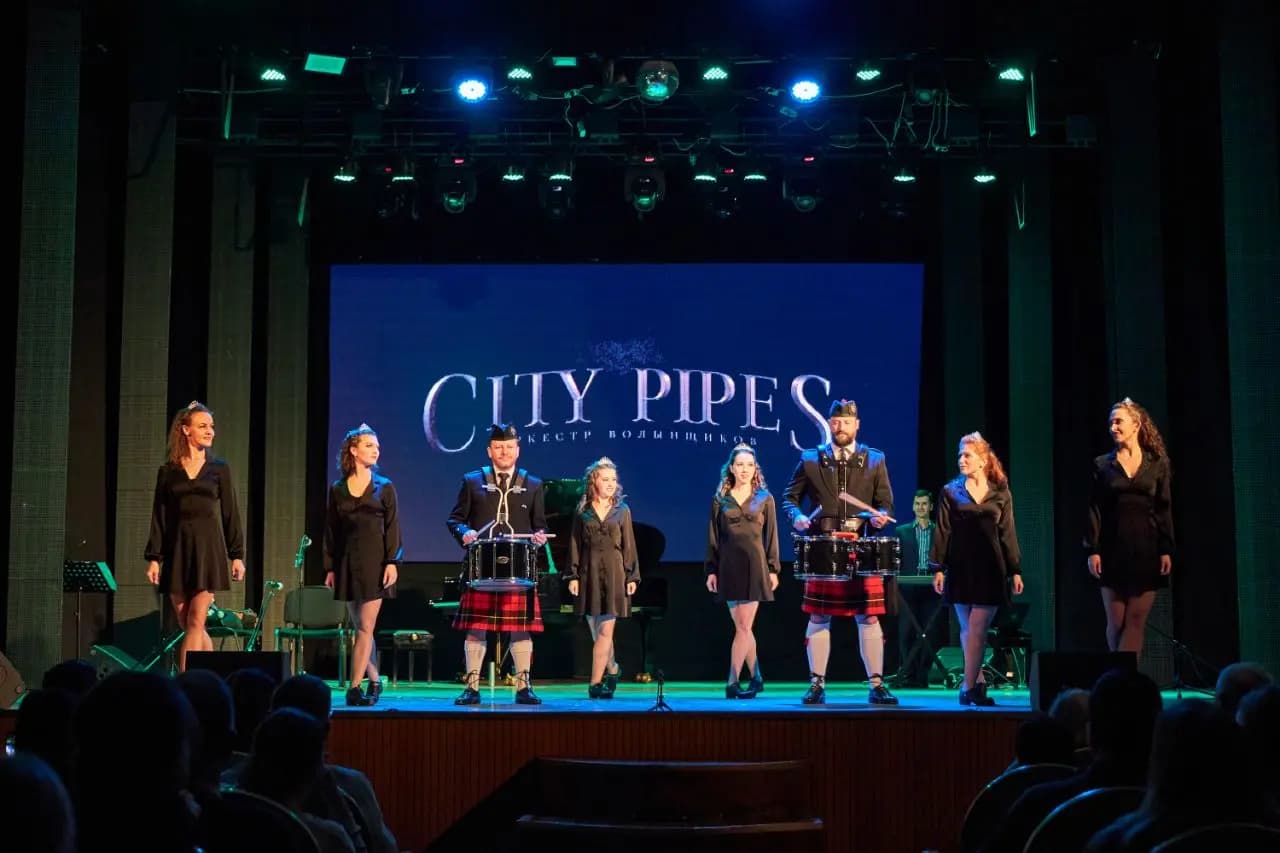 Оркестр волынщиков City Pipes. Ирландское шоу