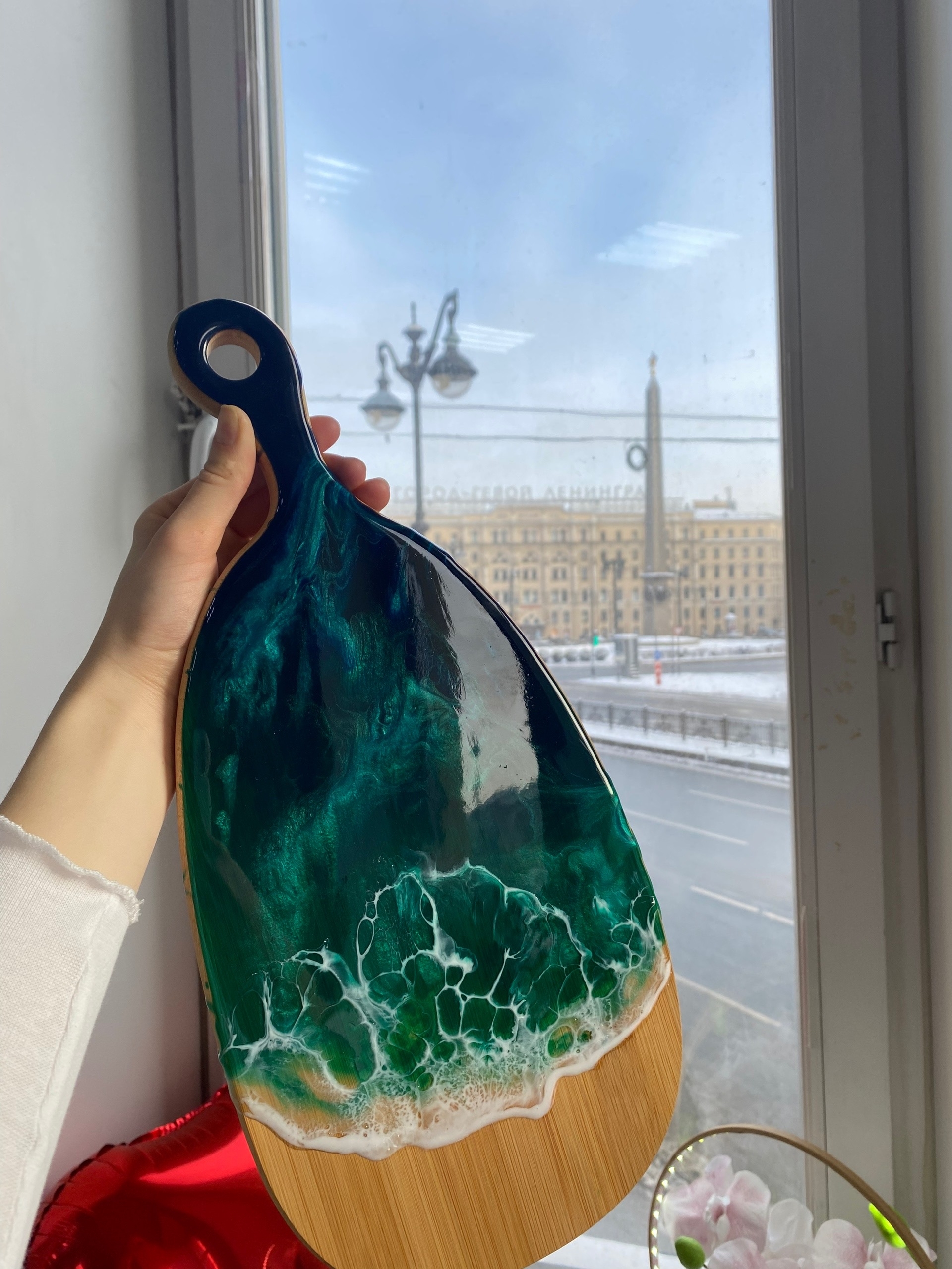 Романтический мастер-класс по эпоксидной смоле для двоих