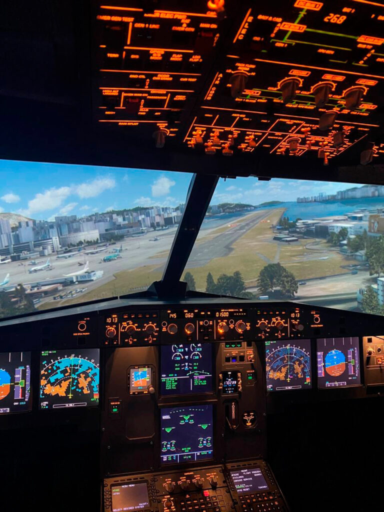 Полет на авиатренажере «Боинг 737» или «Аэробус А320»