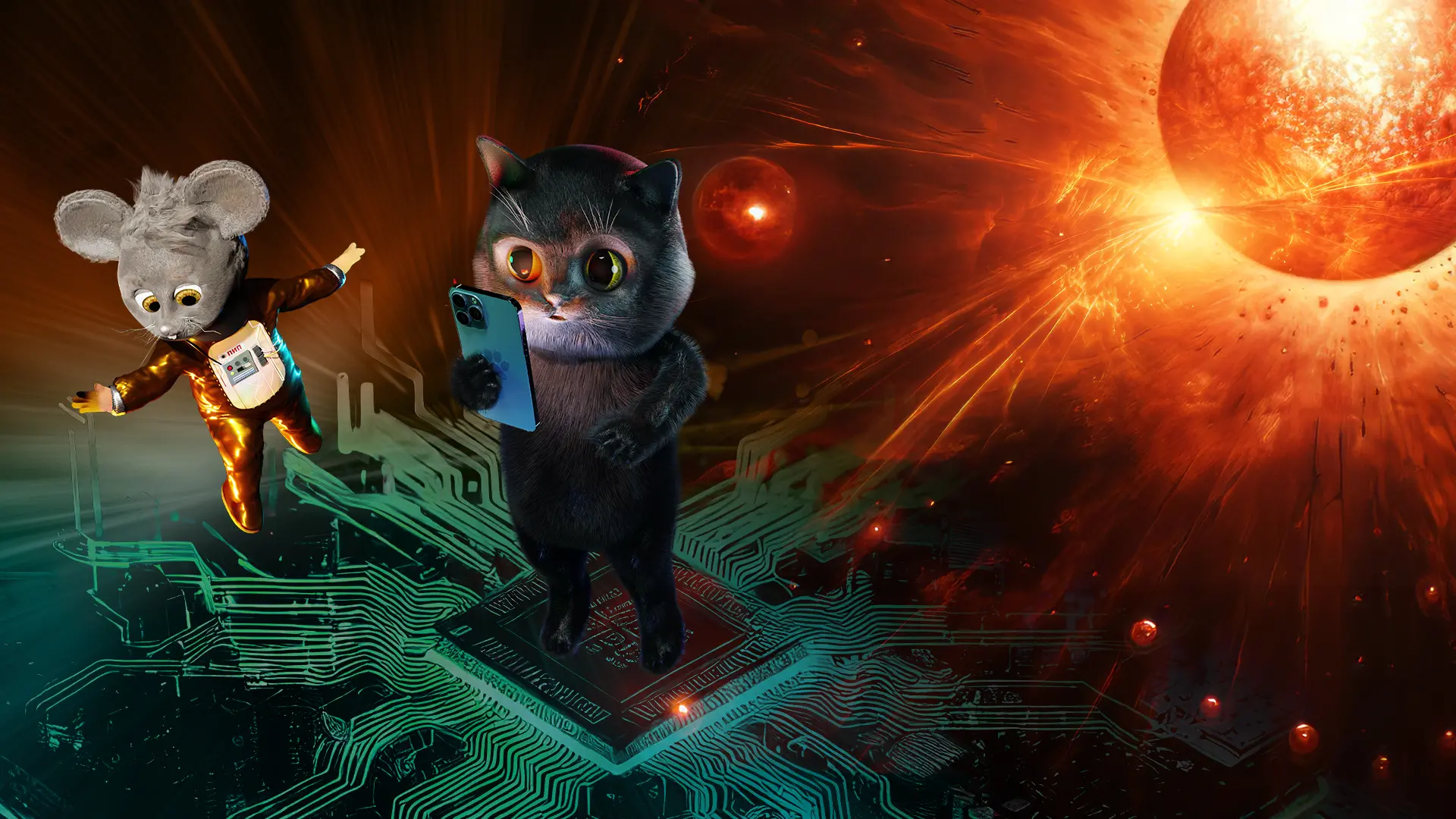 Научно-познавательная полнокупольная программа «Космическая Котовасия: Эра света. Перезагрузка»