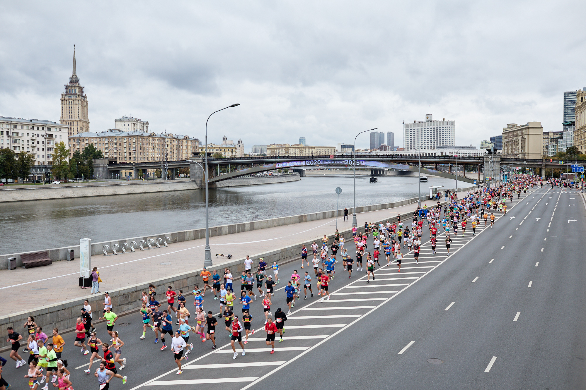 Легкоатлетический забег «Московский марафон»