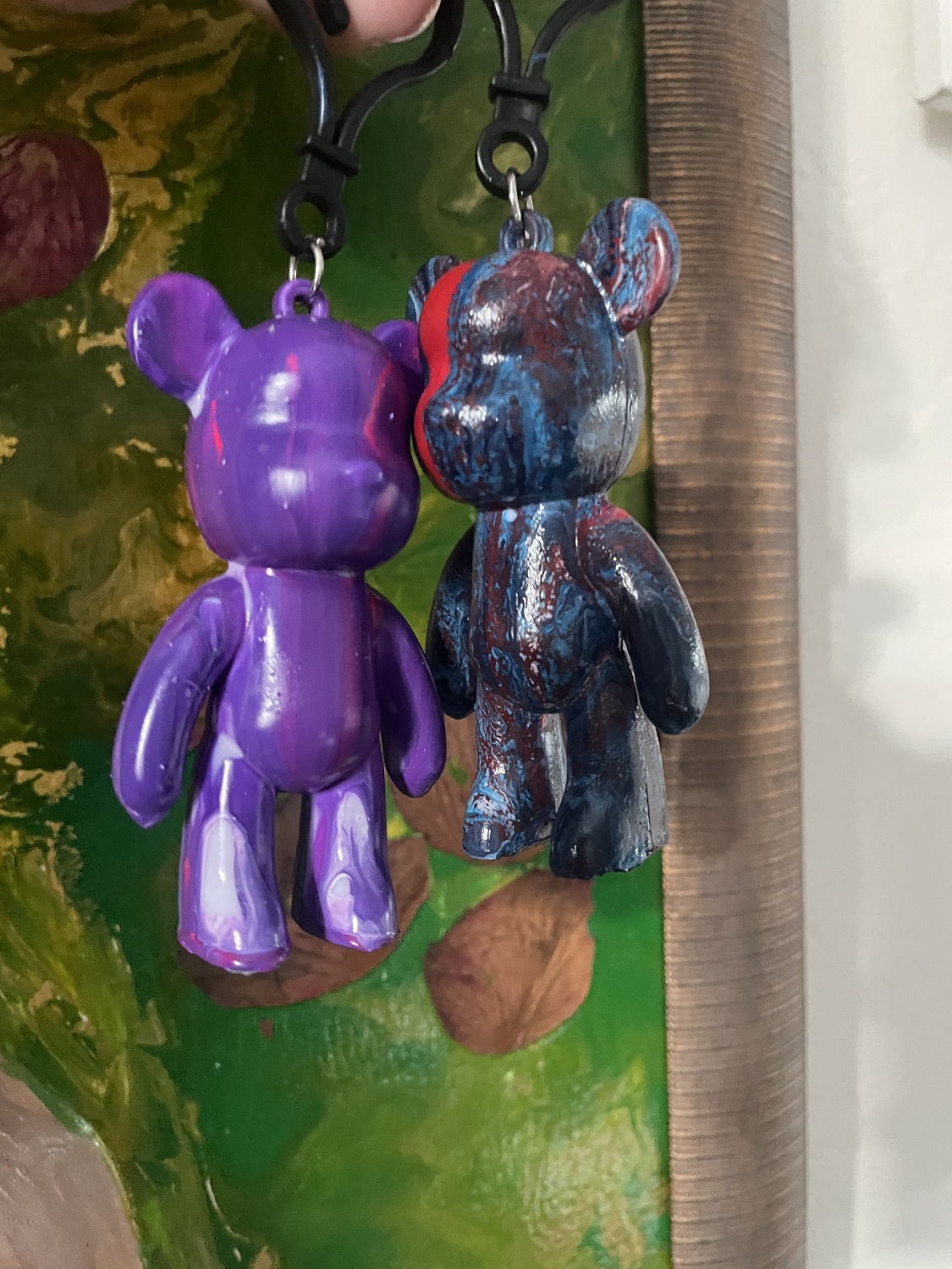 Мастер-класс «Мишки Bearbrick в технике флюид-арт»