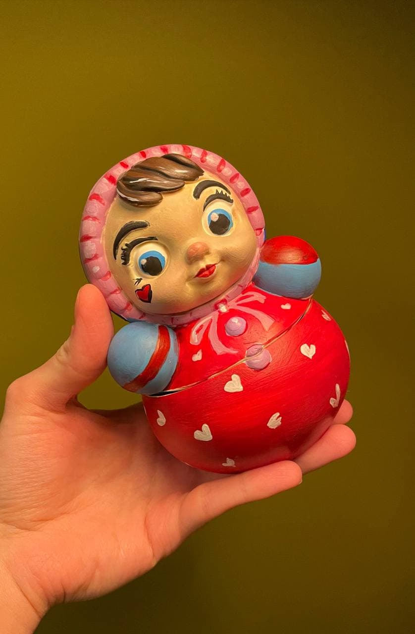 Мастер-класс по росписи неваляшки