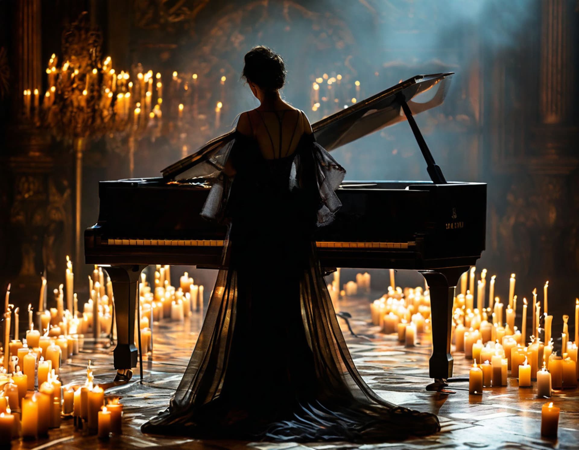 Evanescence & Nightwish при свечах