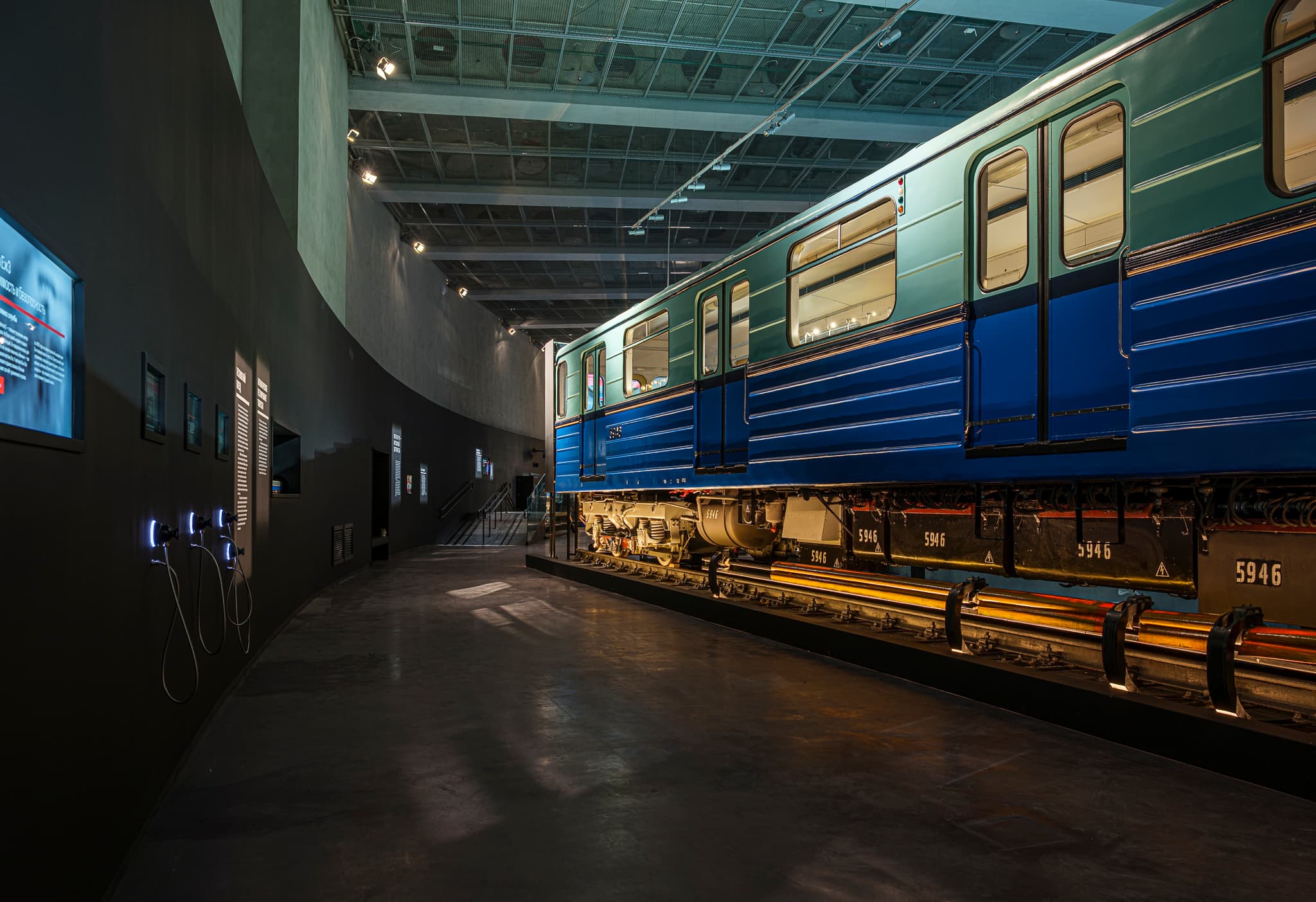 Постоянная экспозиция Музея Транспорта Москвы