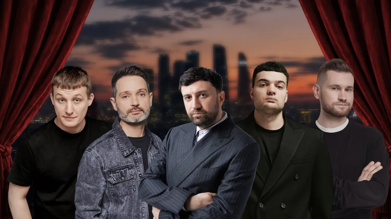 Звезды стендапа на теплой крыше