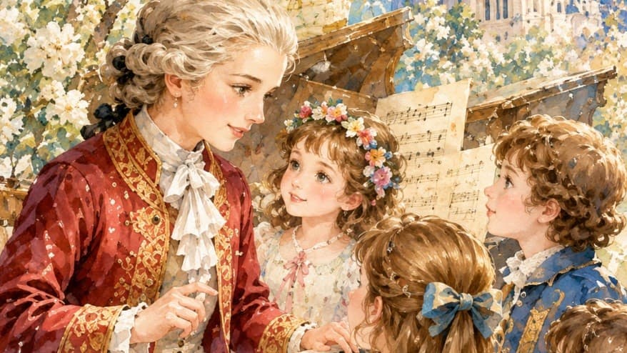 Музыкально-интерактивный спектакль «Маленькие сказки о Моцарте»