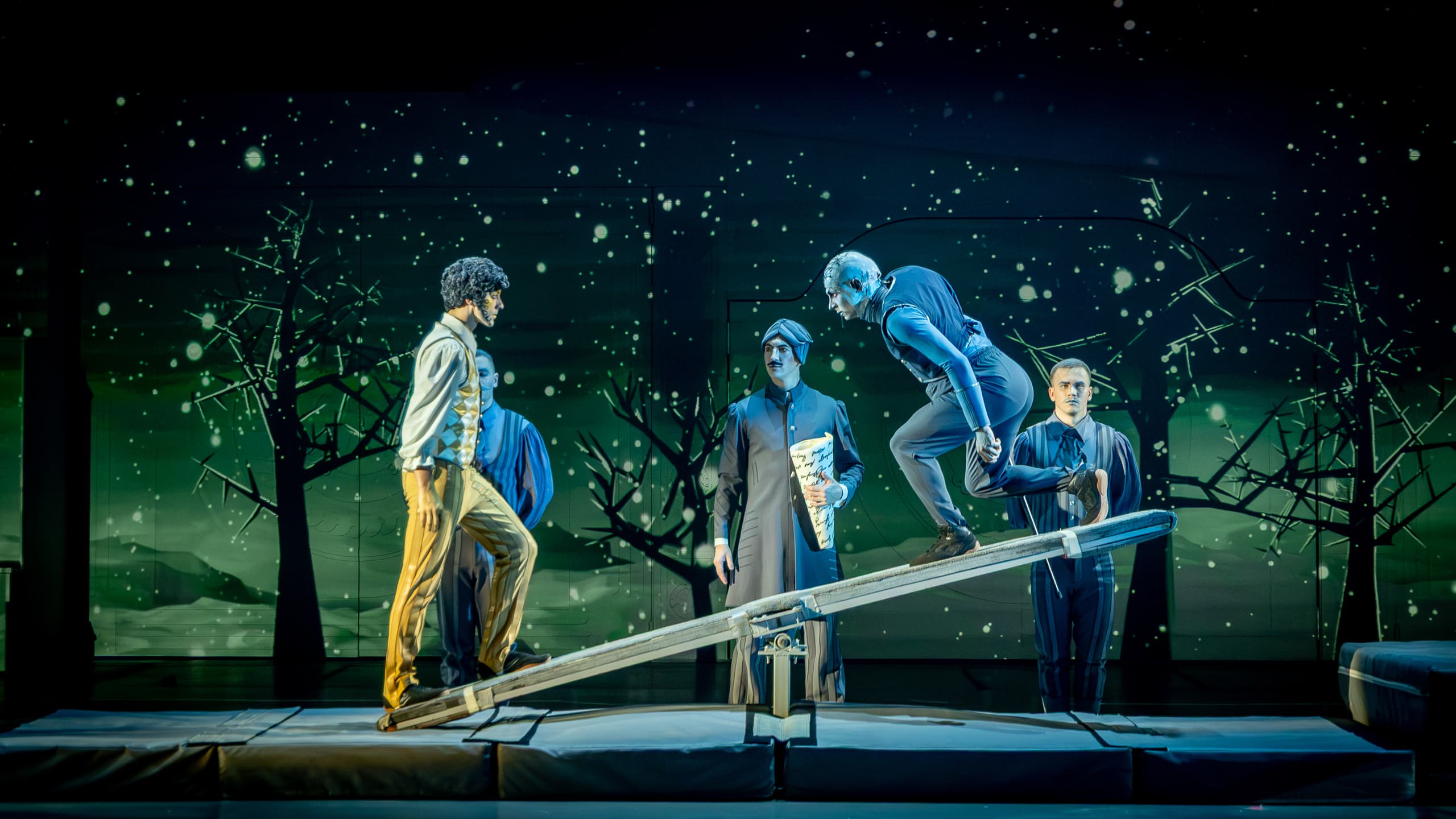 Theatrical circus show "Pushkin's Dreams". New Year's Eve screenings