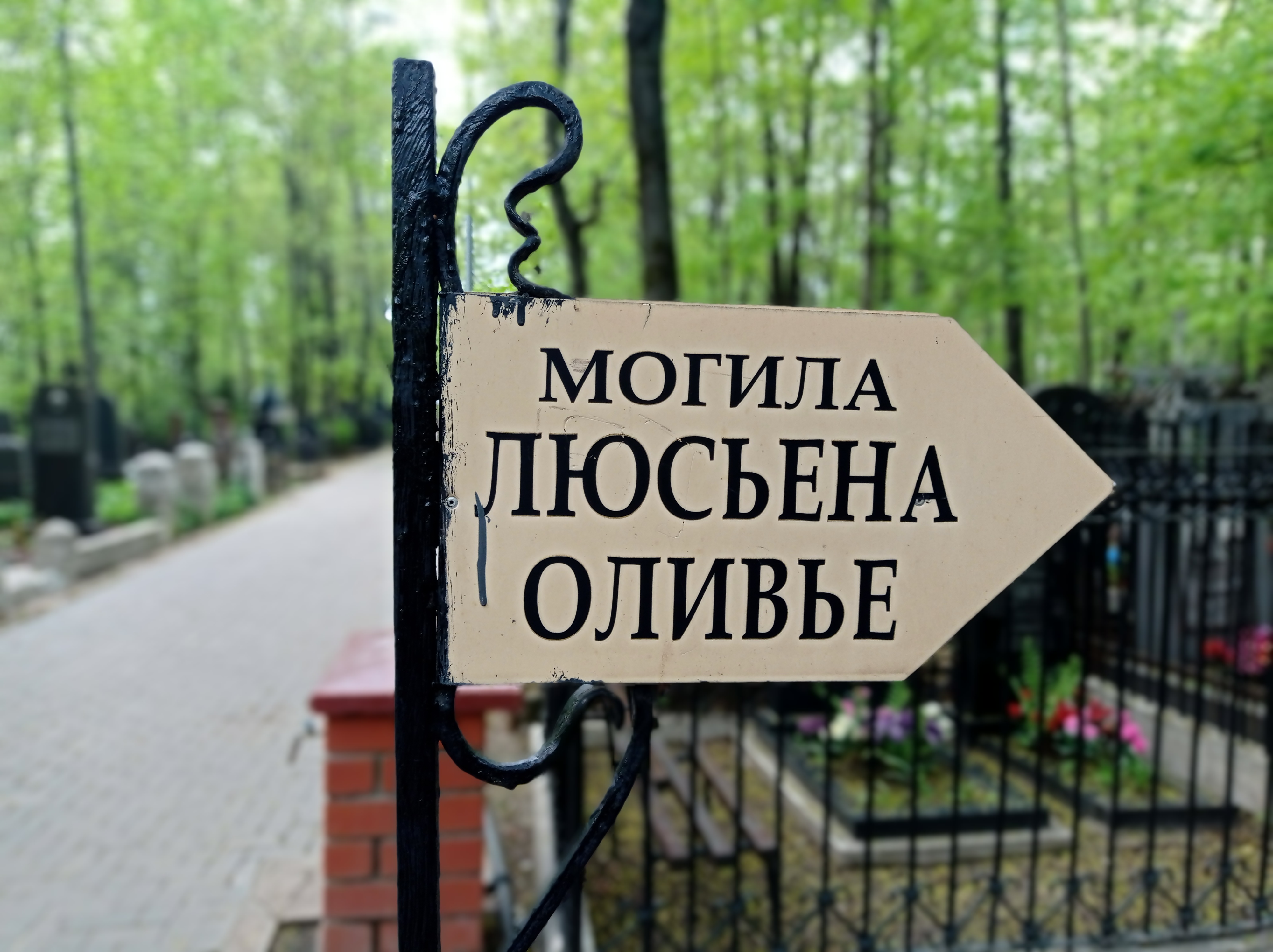 Введенское кладбище, «О чем молчат надгробия Введенского кладбища» (тематическая экскурсия)