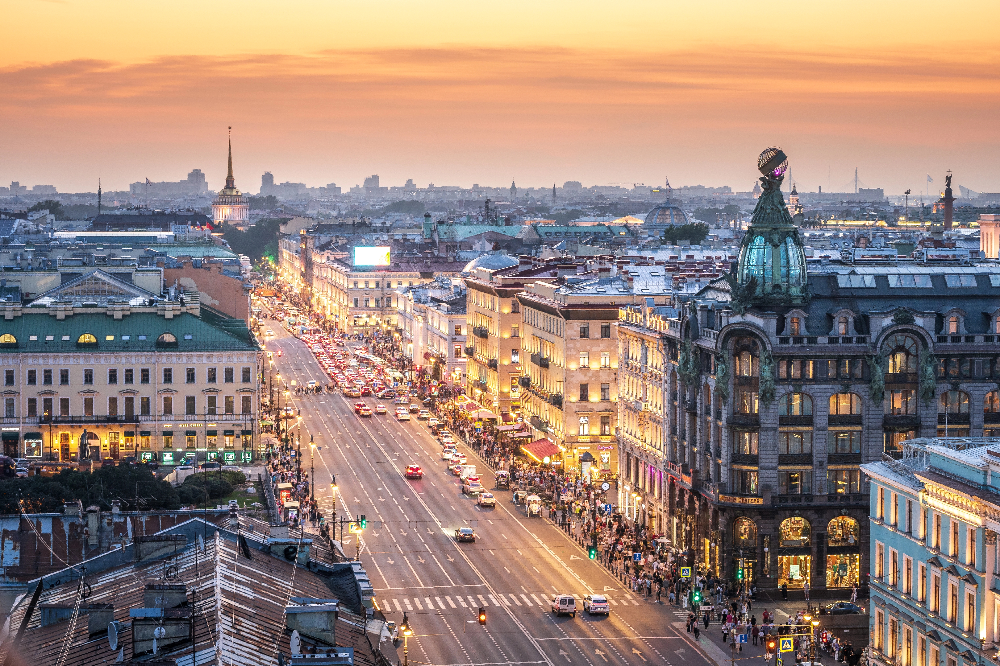 Первое знакомство с Санкт-Петербургом — обзорная по центру города