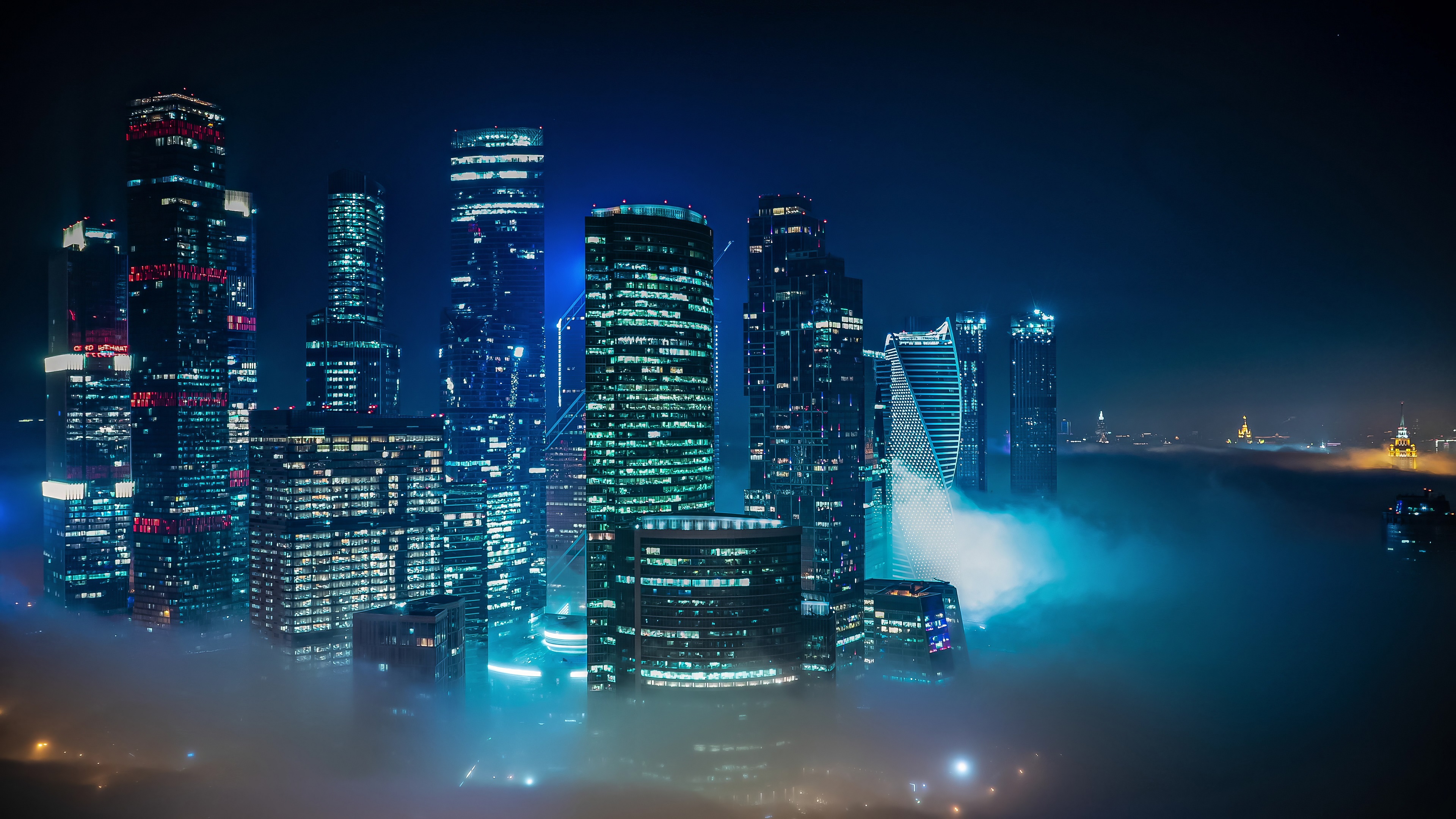 Ночная Москва