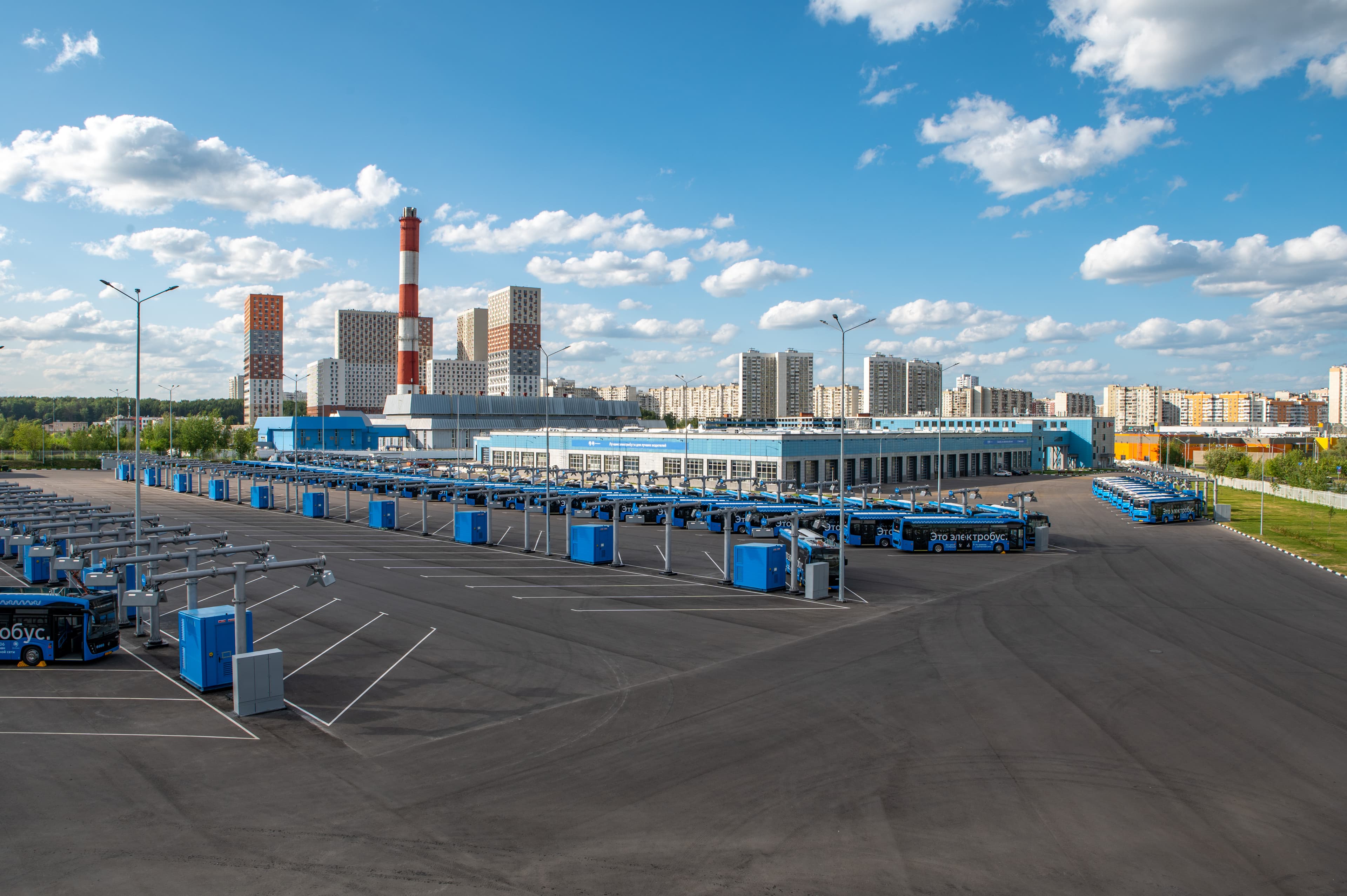 Обзорная экскурсия на электробусной эксплуатационной площадке «Митино»