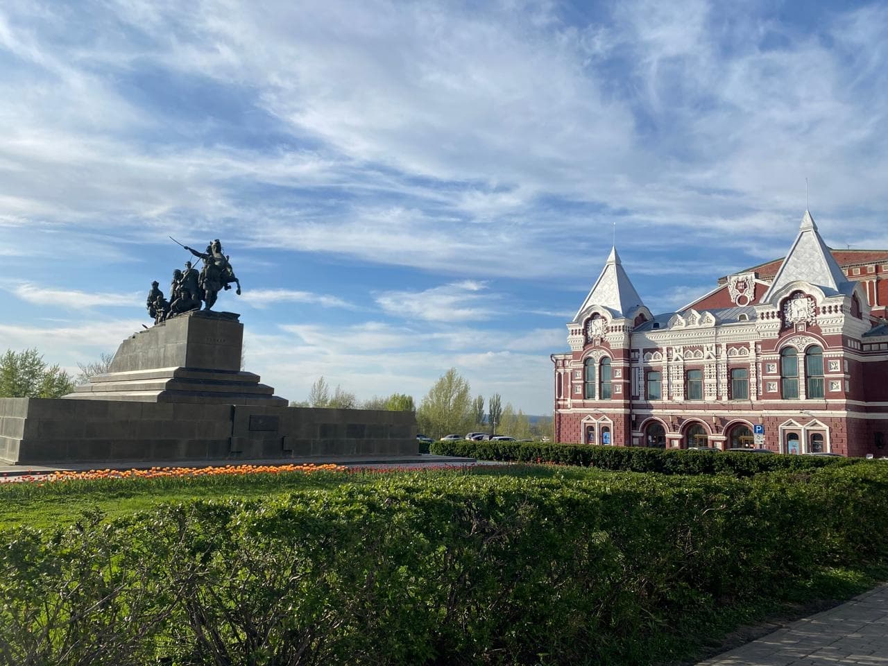 Променад в историческом центре Самары