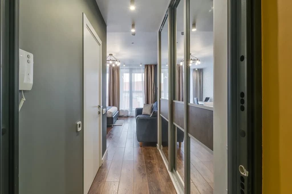 Apartments у метро ЦСКА с боковым видом на парк