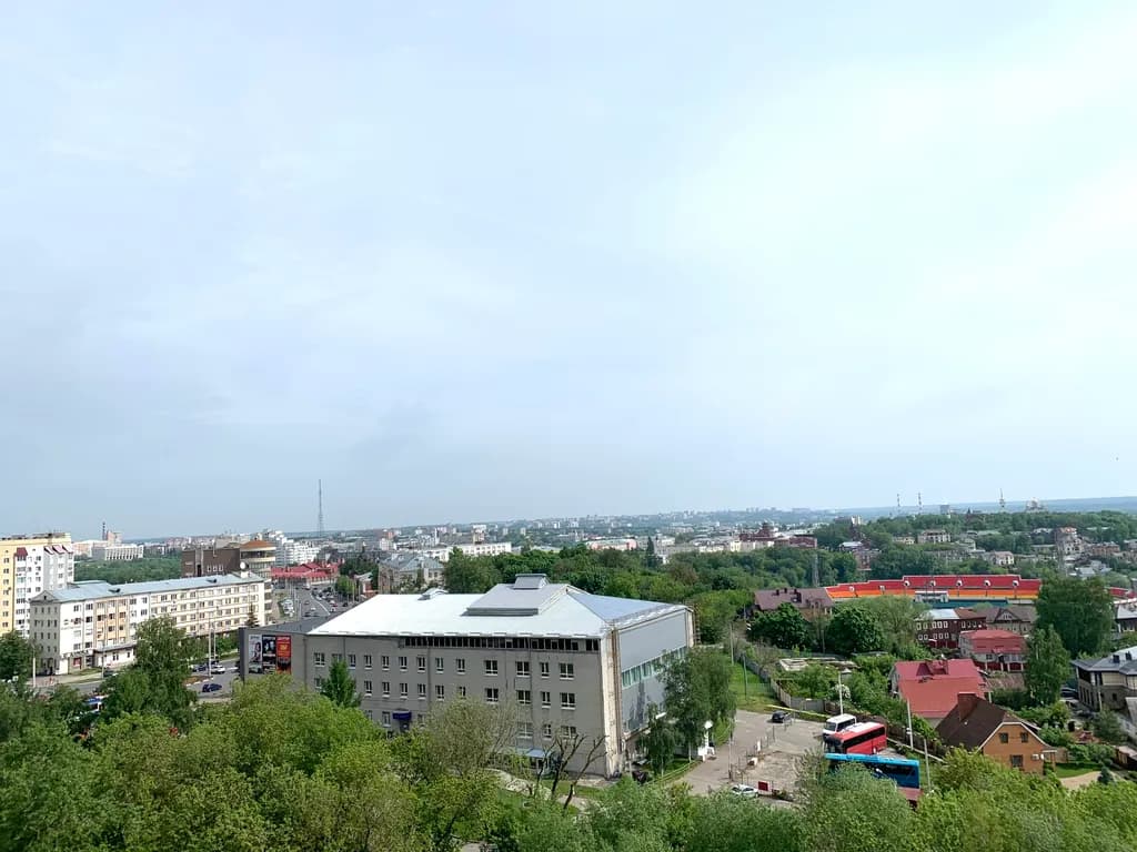 Видовая однушка в центре с шикарным видом на город