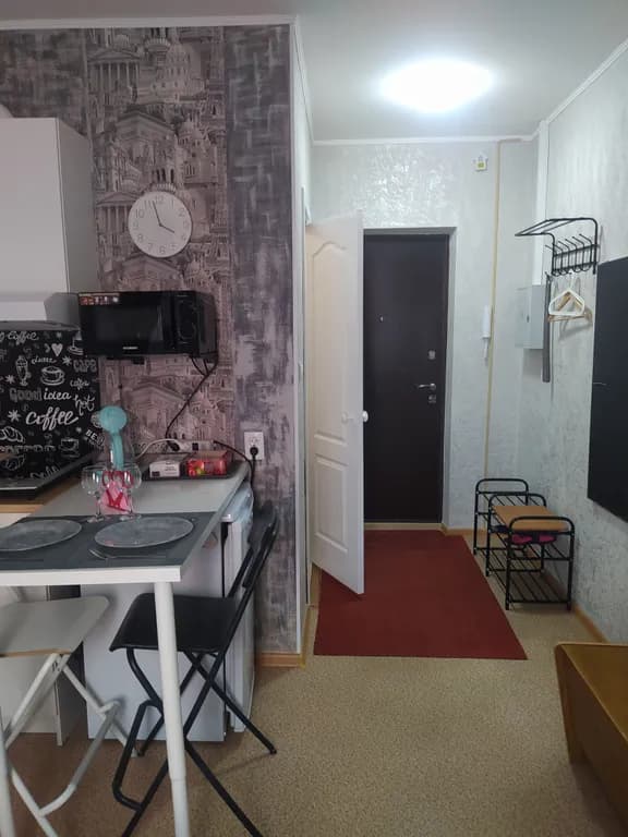 Уютная квартира-студия в новом современном МК Юг на берегу реки Оки