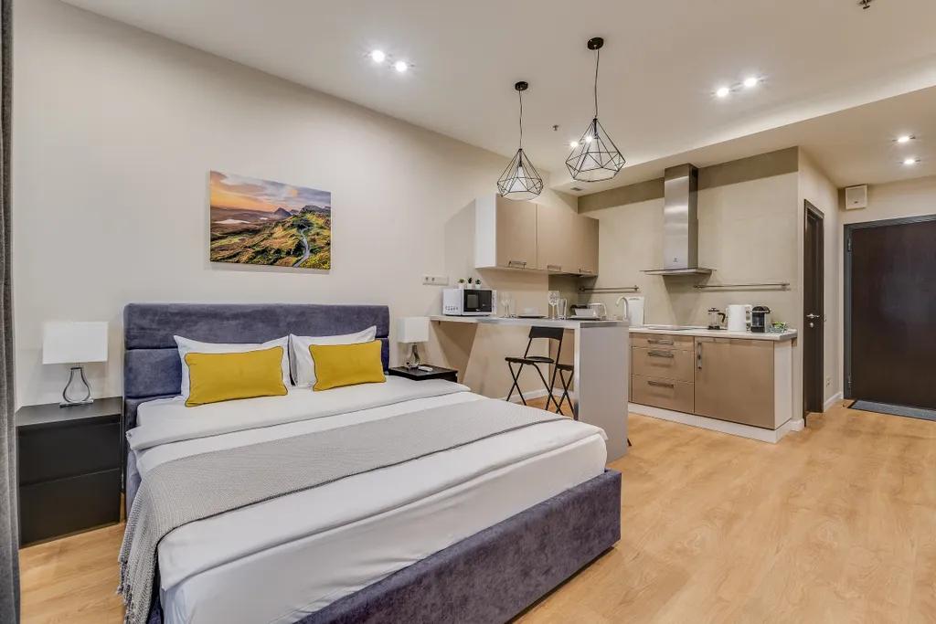 Apartments в ЖК Лайнер рядом с парком