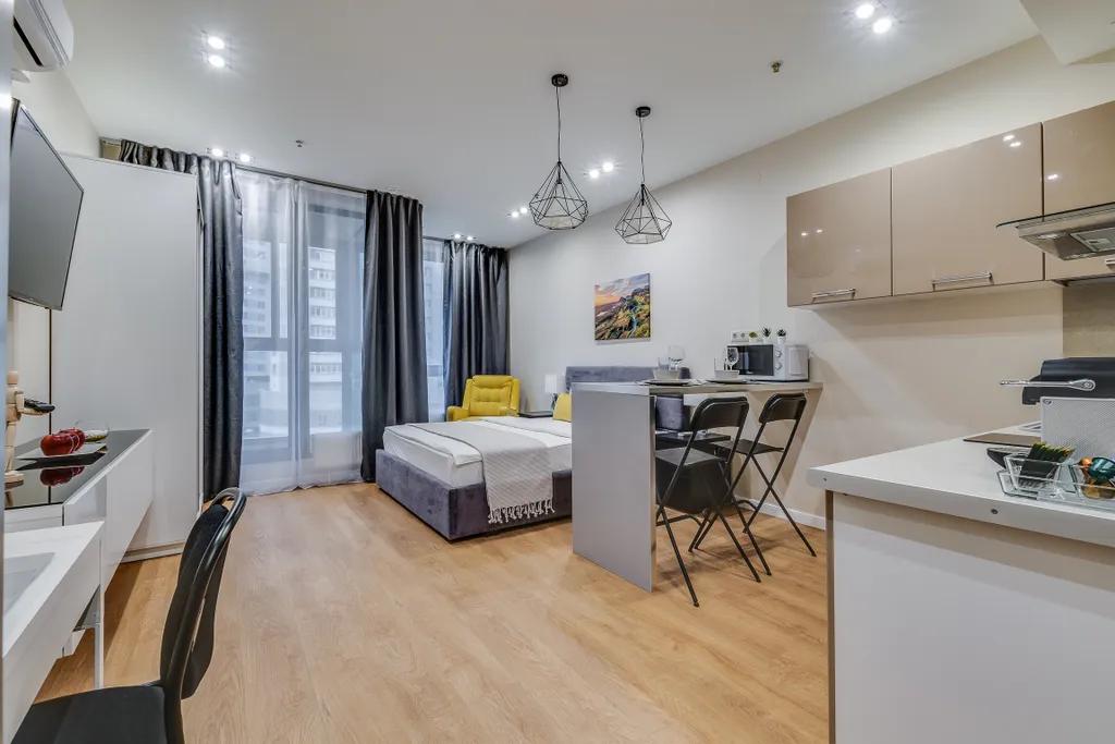 Apartments в ЖК Лайнер рядом с парком