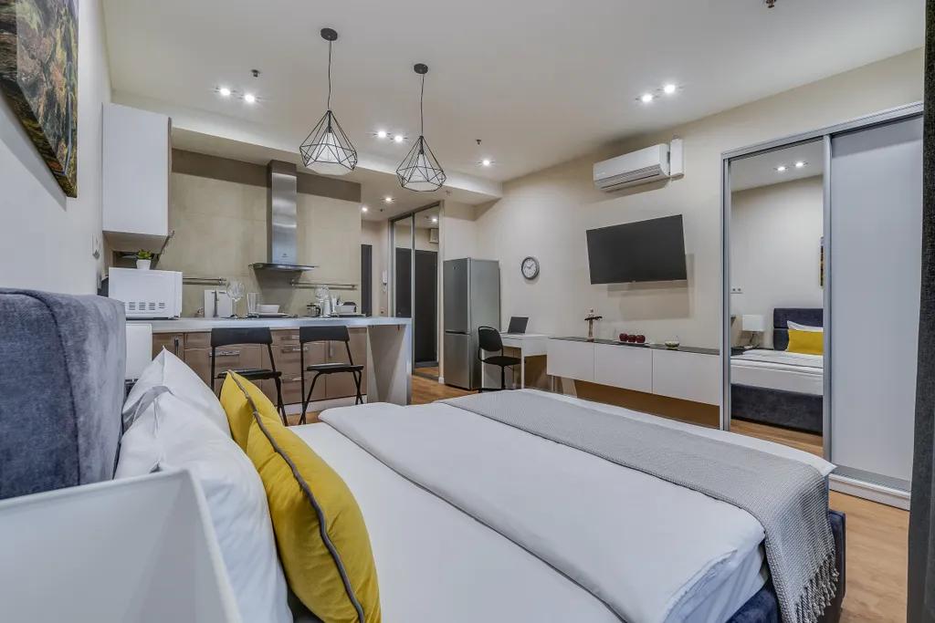 Apartments в ЖК Лайнер рядом с парком
