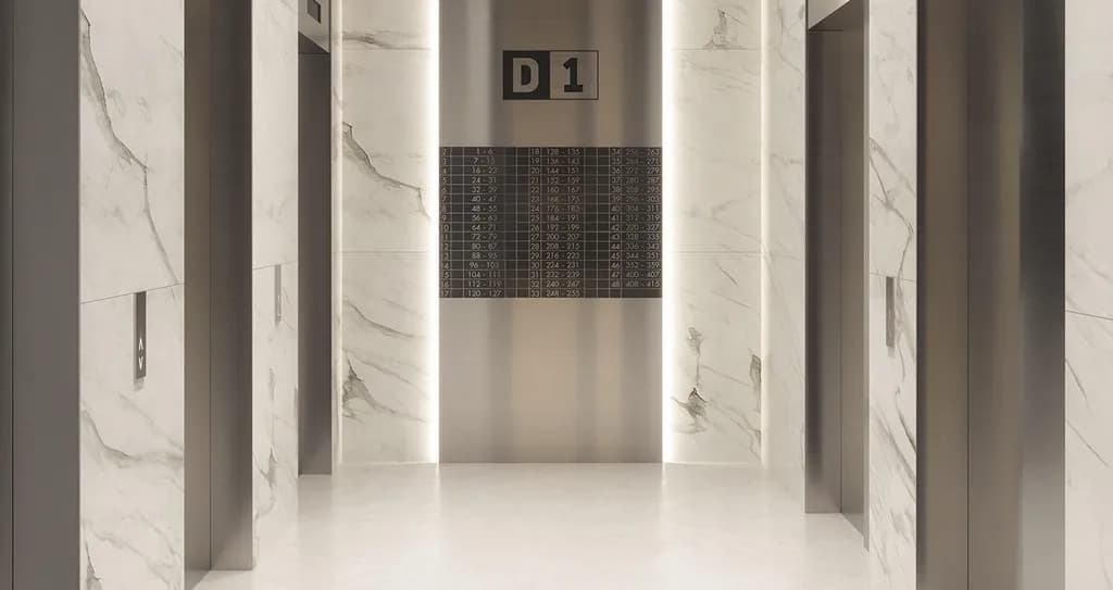 Апартамент Metro Suite с панорамным видом в небоскребе бизнес-класса