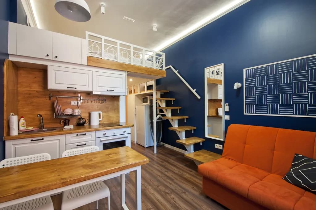 Двухэтажный Loft с джакузи