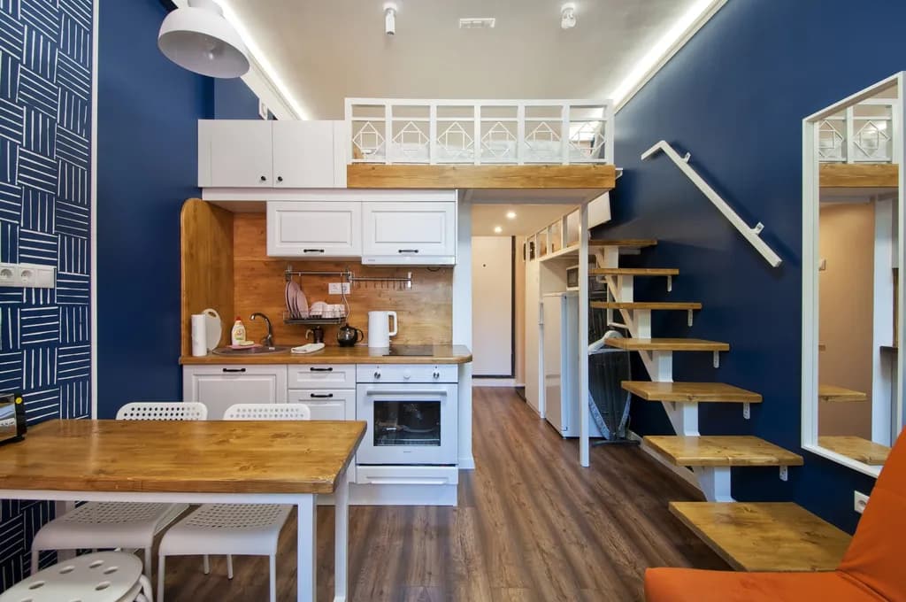 Двухэтажный Loft с джакузи