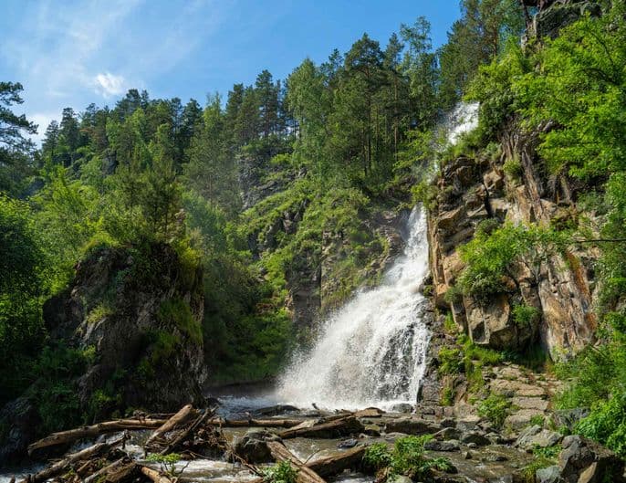 Камышлинский водопад