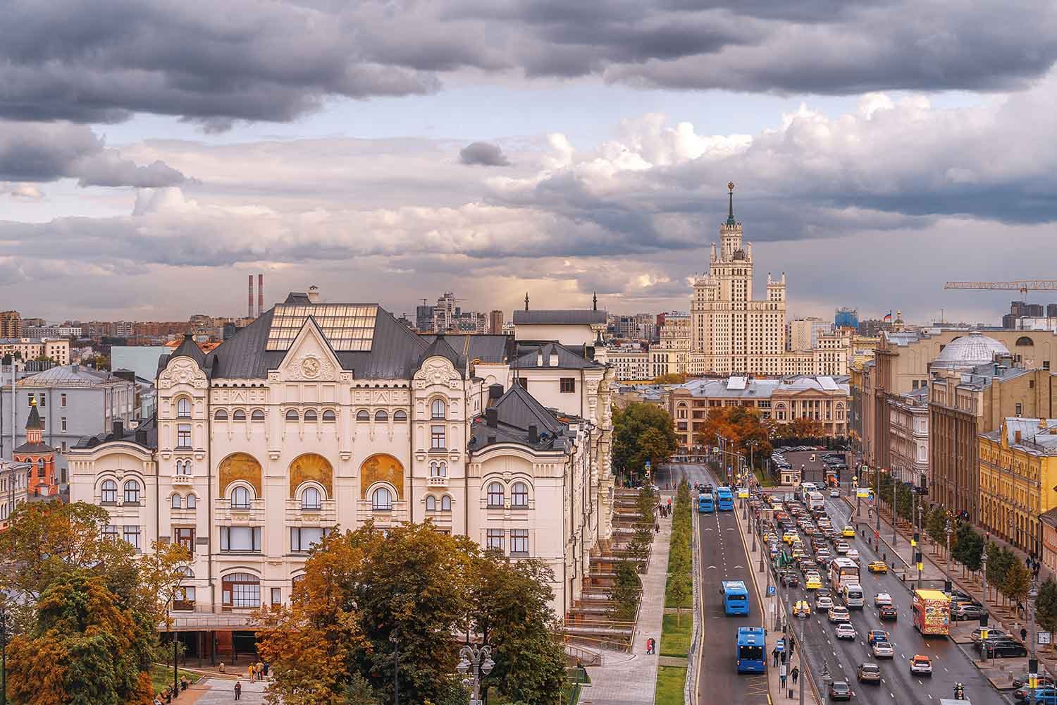 Смотровая площадка Центрального детского магазина на Лубянке