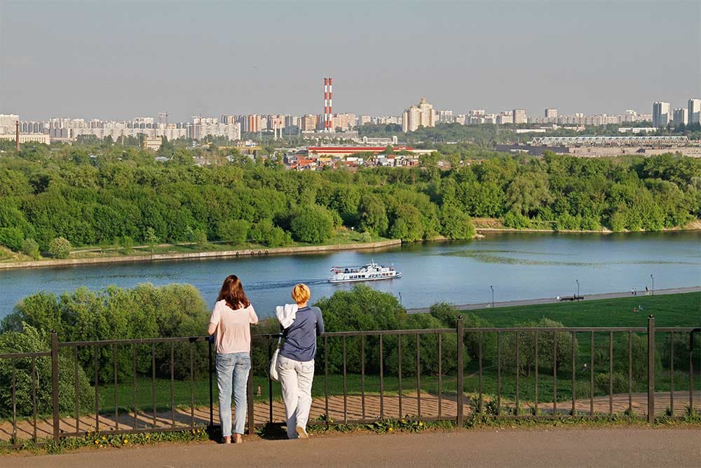 Смотровая площадка в Коломенском