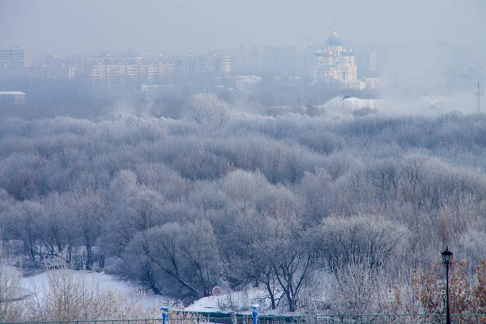 Смотровая площадка в Коломенском