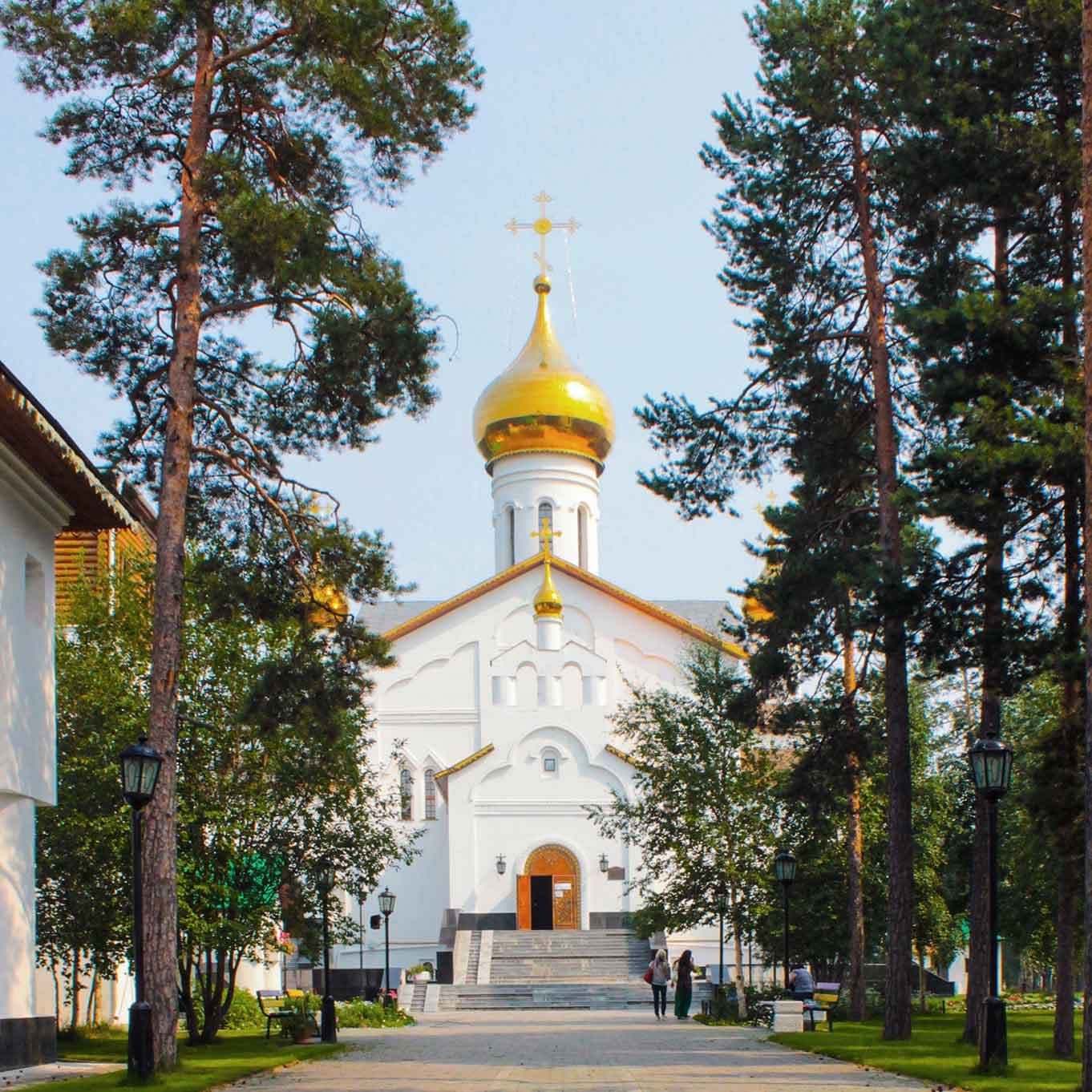 Храмовый комплекс Пюхтицкого монастыря