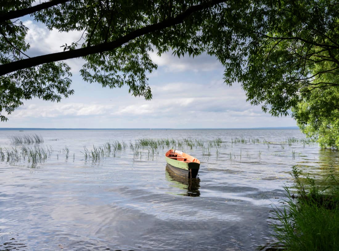 Пляж на Загорском море