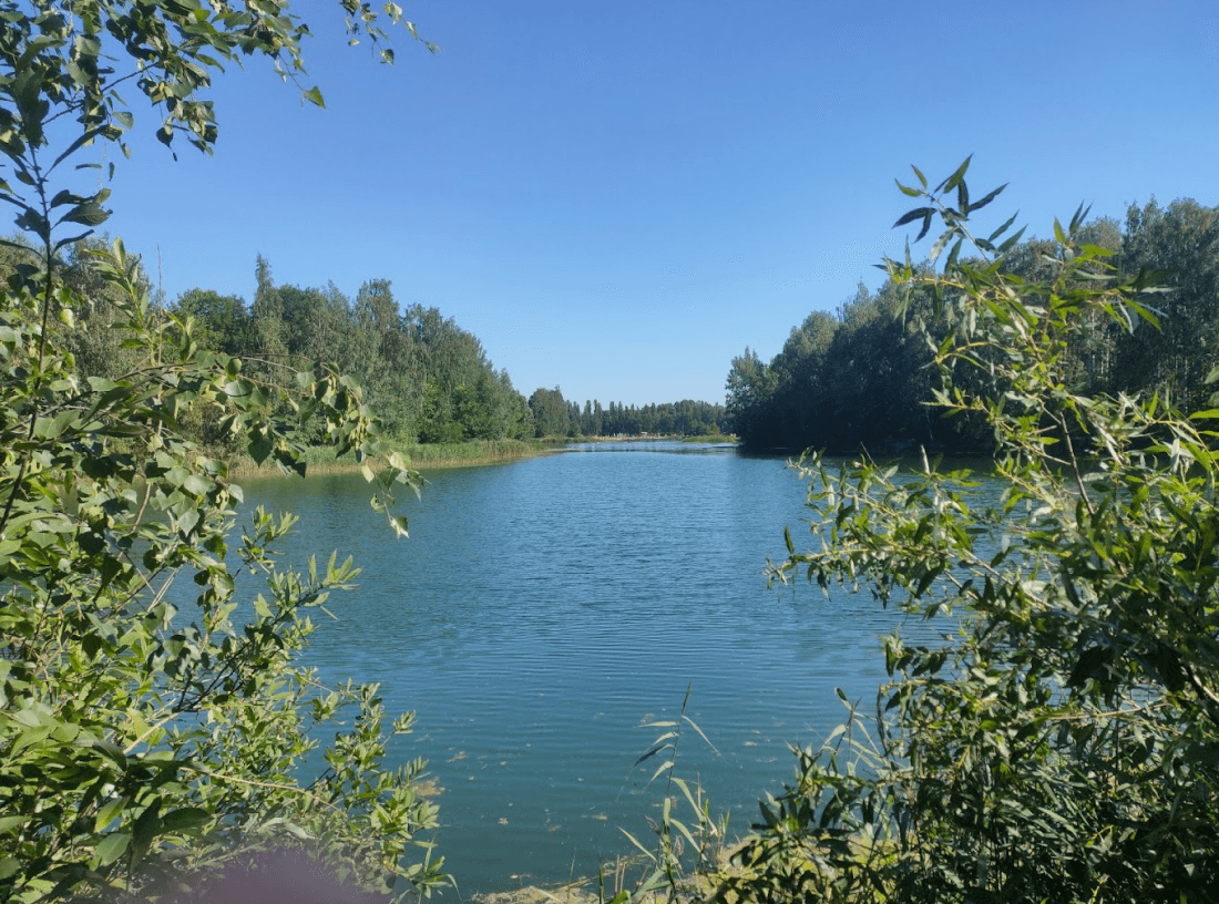 Пляж в Автозаводском парке культуры и отдыха