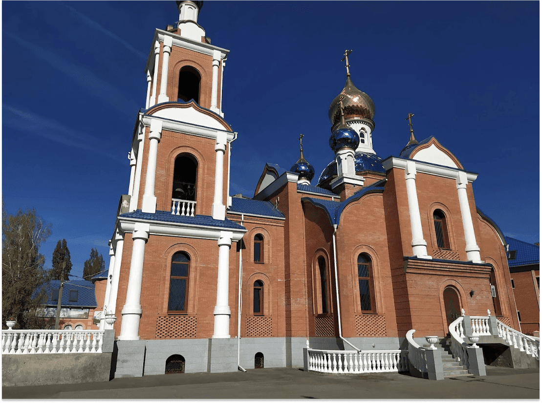 Полковой храм Азовской иконы Божией Матери
