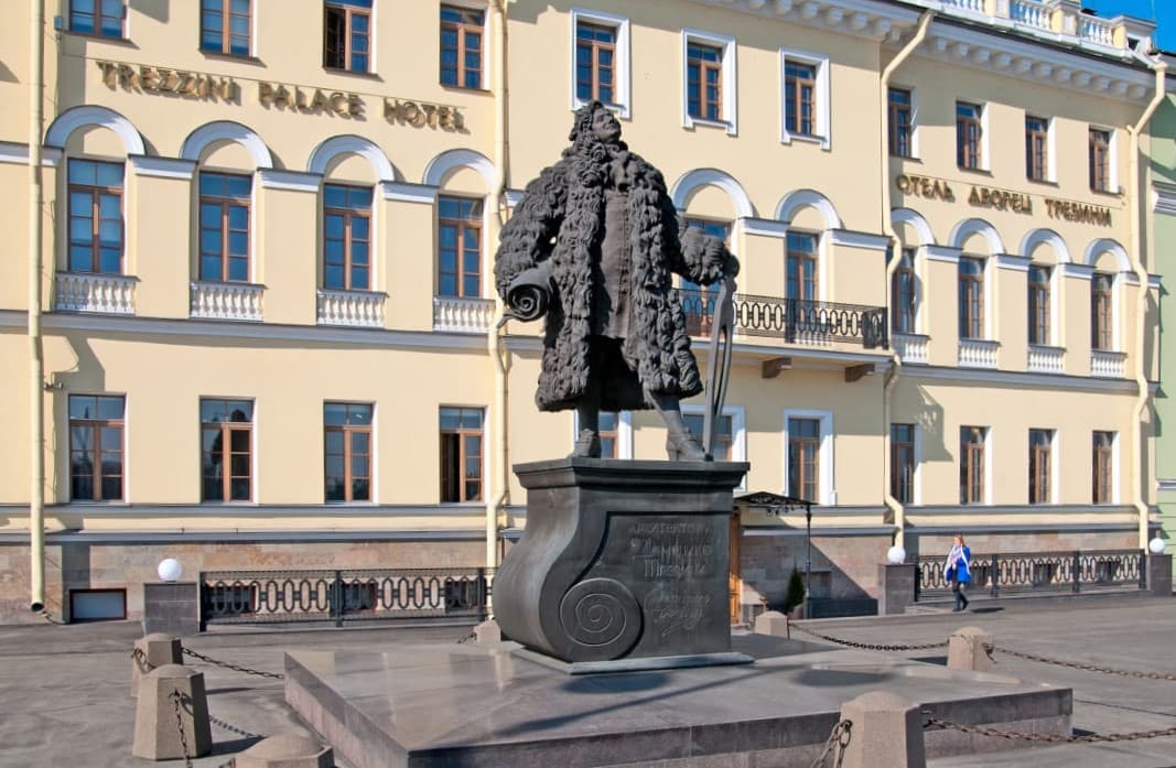 Памятник Доменико Андреа Трезини
