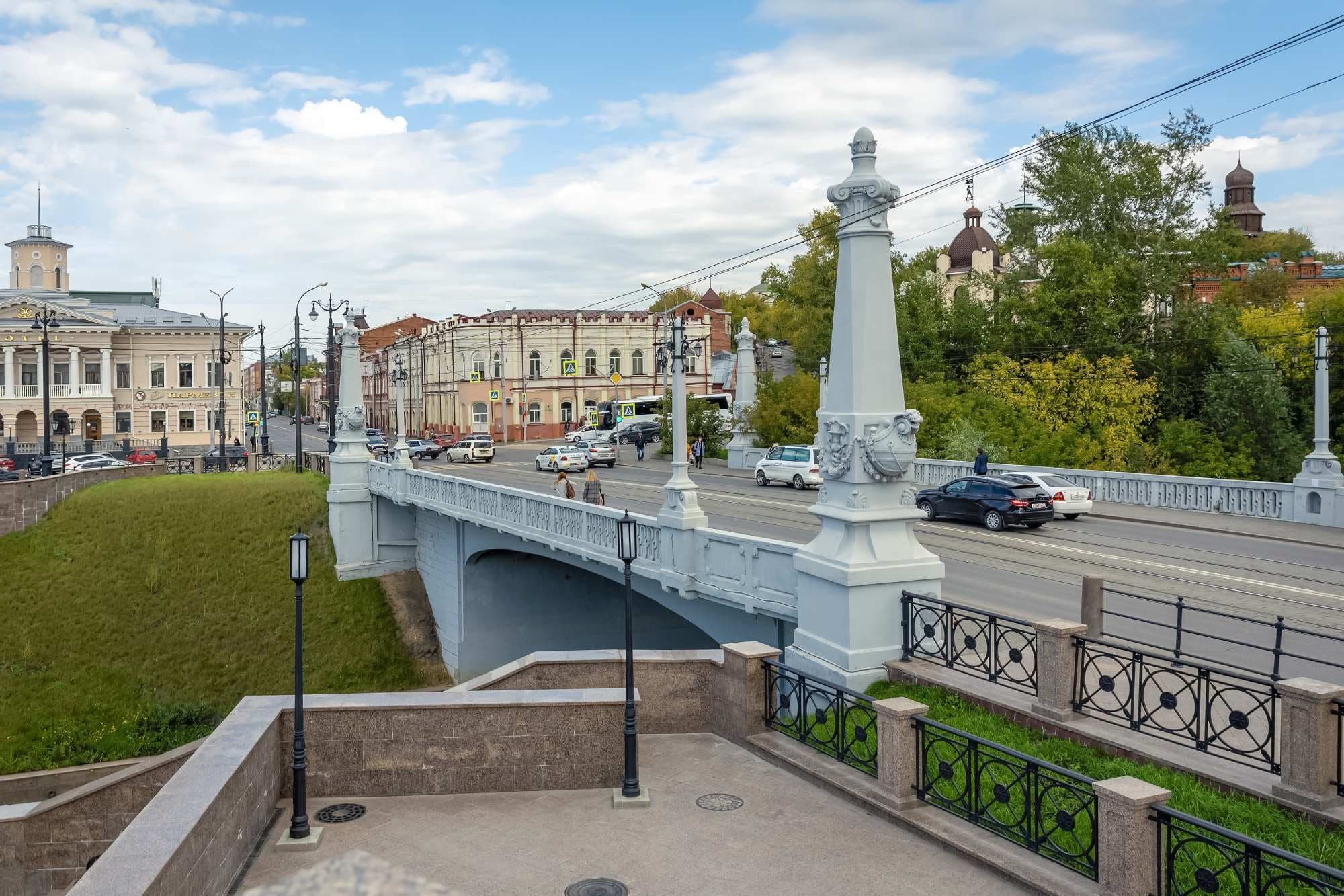 Каменный мост через реку Ушайку