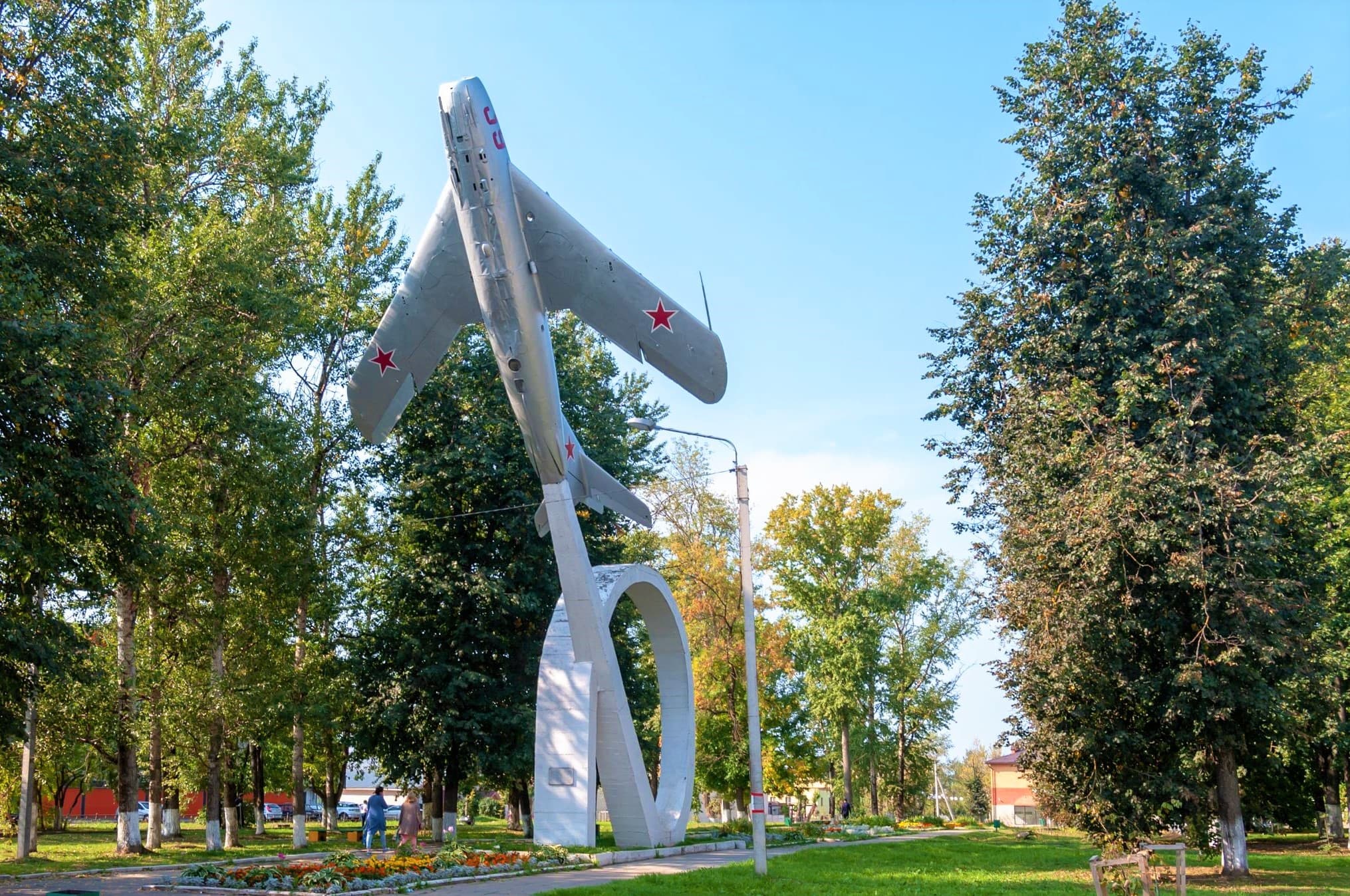 Самолет МиГ-17 Светланы Савицкой