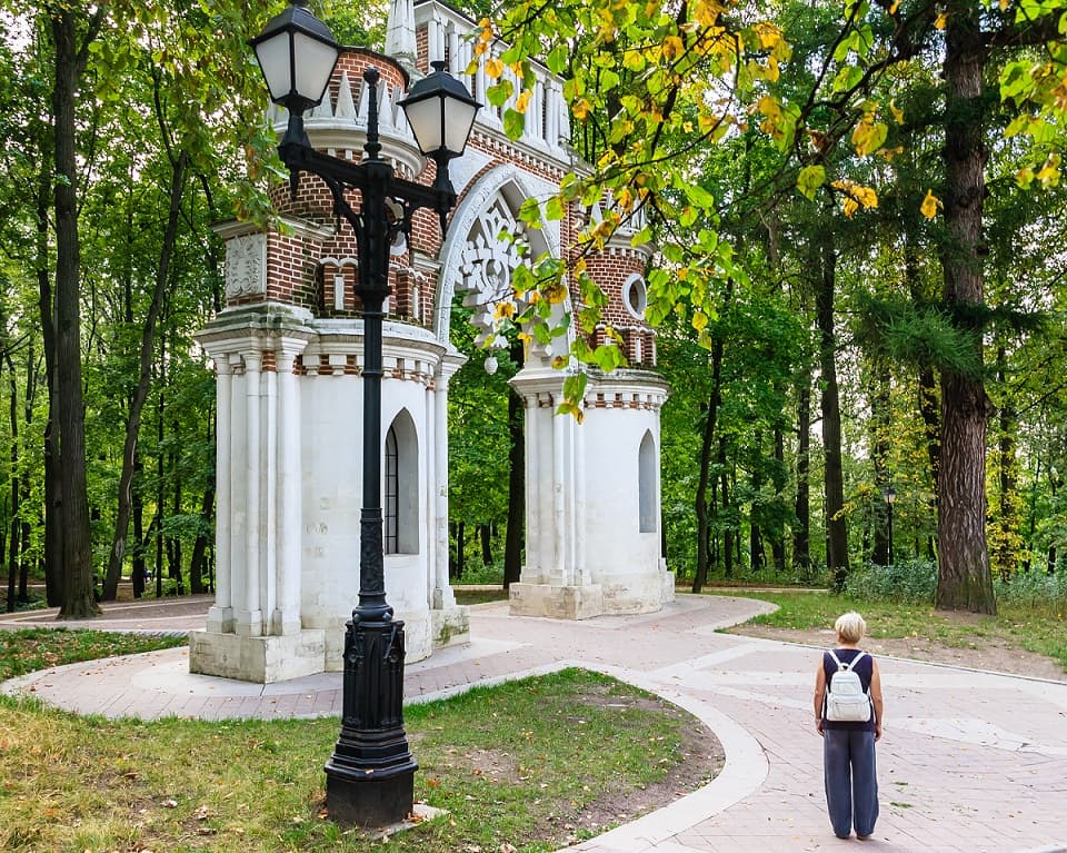 Виноградные ворота в музее-заповеднике «Царицыно»